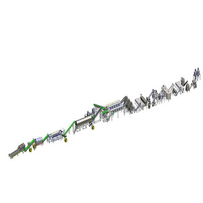 PET Bottles Recycling Plant 4000kg/h PET Bottles Recycling Plant 4000kg/h